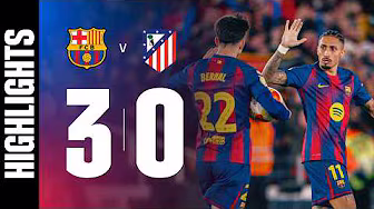 HIGHLIGHTS | FC BARCELONA 3 vs 0 ATLETICO MADRID | COPA DEL REY 25/26