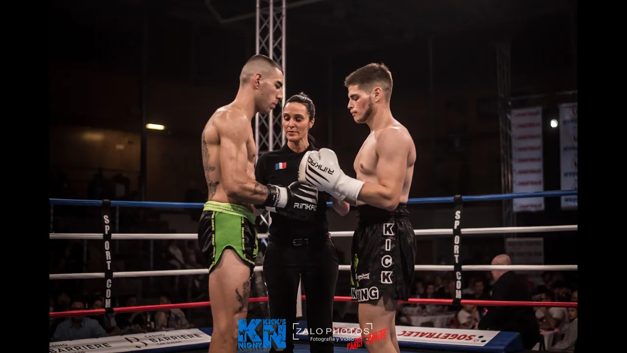 MOREY vs HUGONNET International Kickboxing Fight 71KG