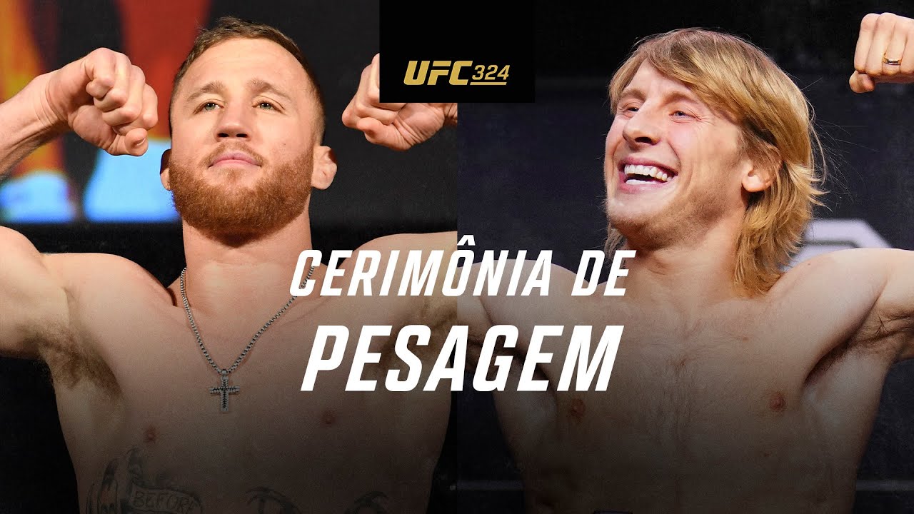 Cerimônia de Pesagem | UFC 324: Gaethje x Pimblett
