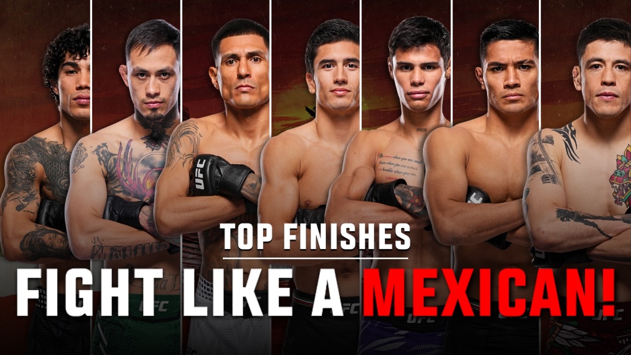 Best Finishes by Mexican Fighters at UFC Mexico!