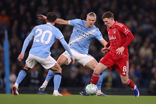 Manchester City VS Nottingham Forest Highlight