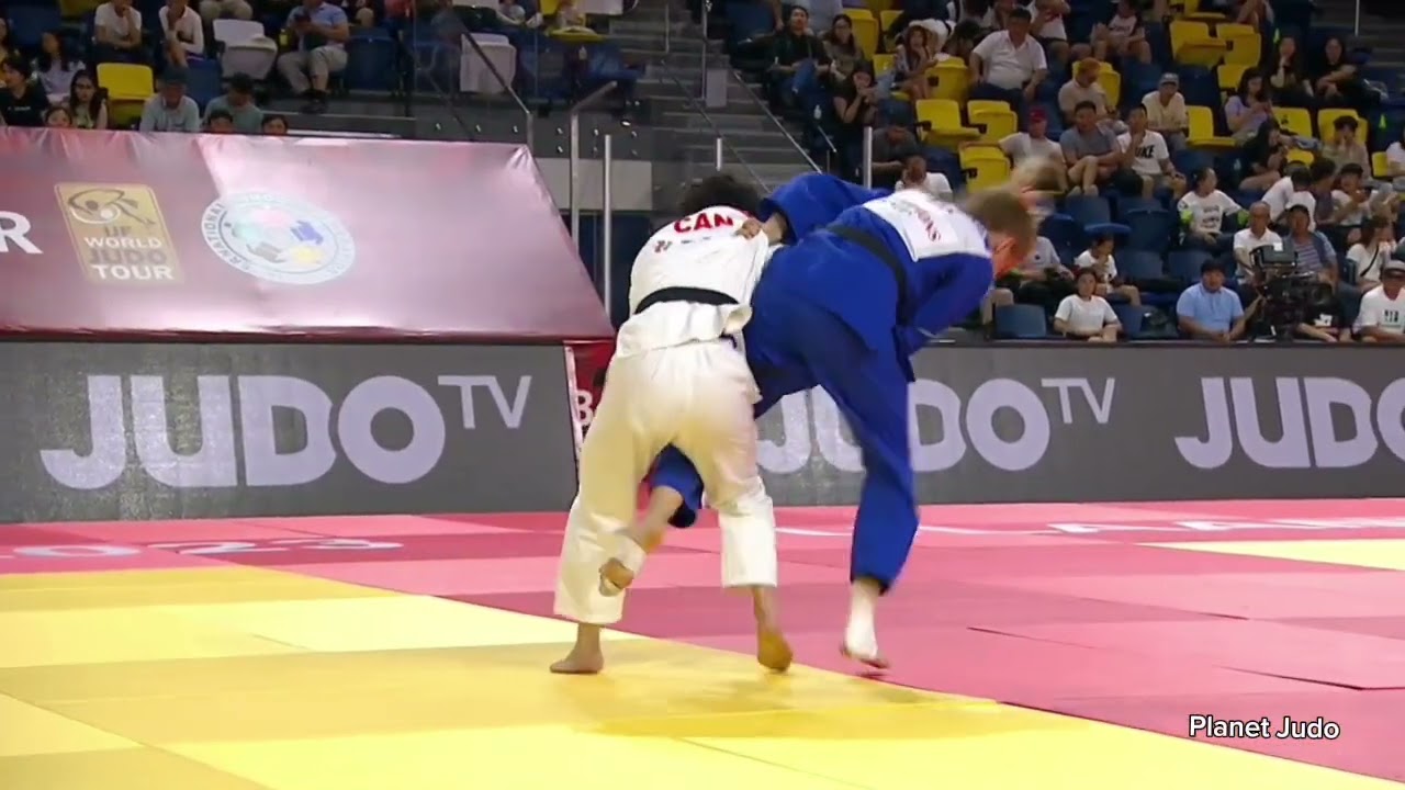 Christa DEGUCHI 🇨🇦 🆚️ Kseniia GALITSKAIA 🇷🇺 | полуфинал/-57кг | Большой Шлем Улан-Батор 2023 