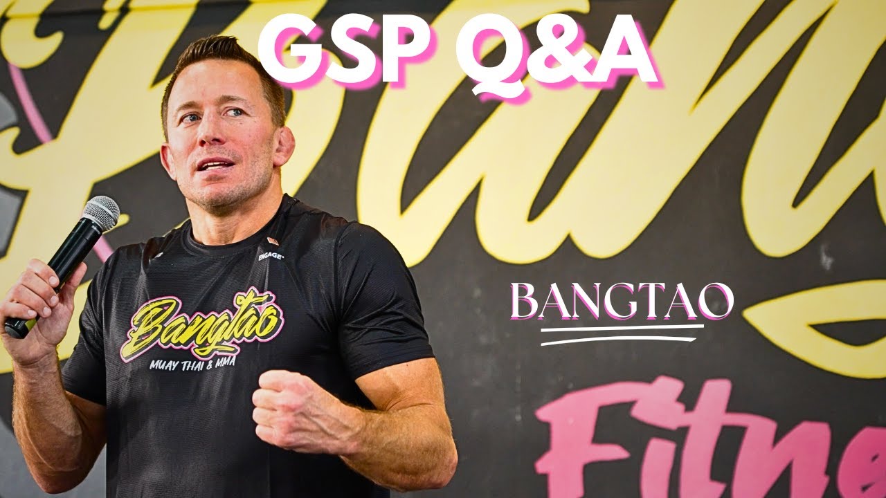 How to stop being bullied | GSP's advice on handling bullies | Georges St-Pierre Q&A | Bangtao MMA
