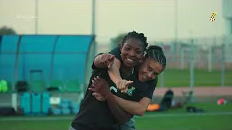 BLACK QUEENS TRAINING AHEAD OF THE FINAL MATCH AGAINST TANZANIA IN THE PINK LADIES CUP IN THE UAE