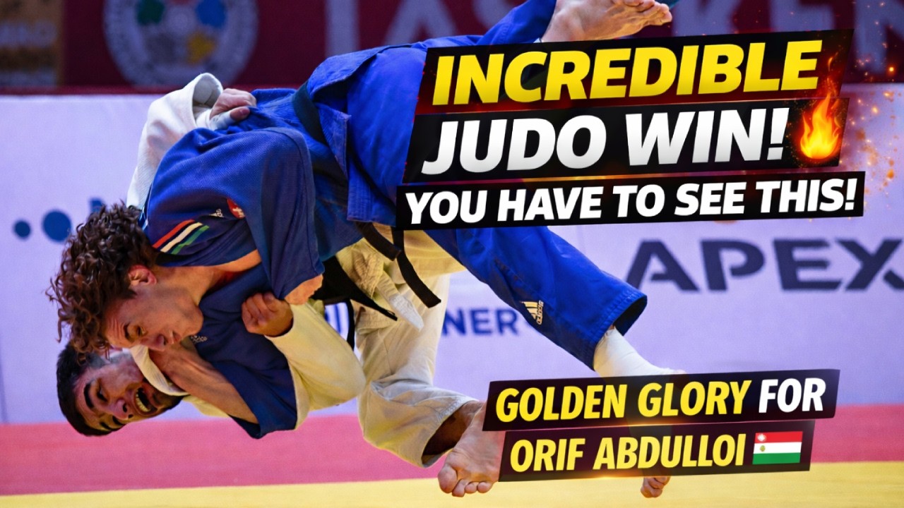 Golden Glory for Orif ABDULLOI 🇹🇯 | Tashkent 2026 Champion🔥