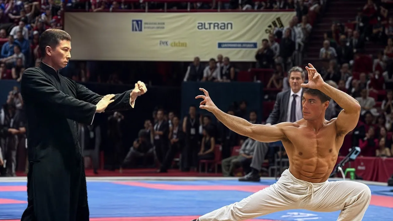 Donnie Yen vs Jean Claude Van Damme | Wing Chun vs Karate