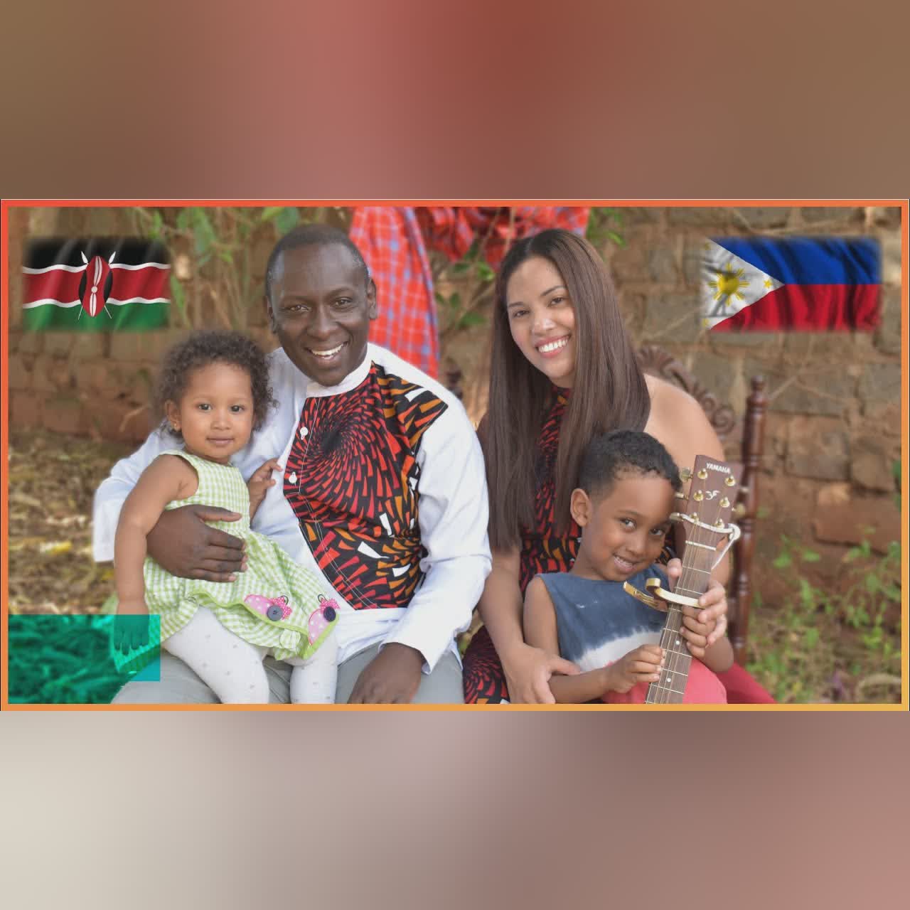 Filipina Married to African Husband Breakfast with Family
