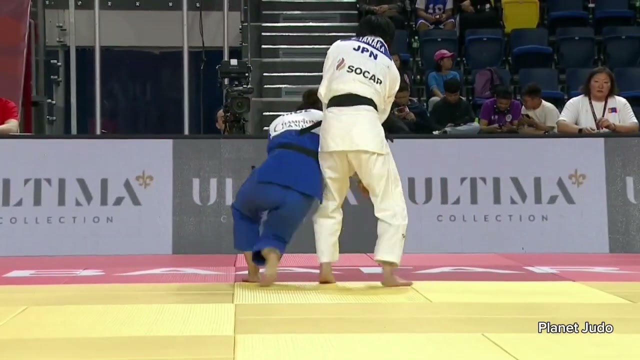 Shiho TANAKA 🇯🇵 🆚️ Baasanjargal BAYARBAT 🇲🇳 | 2 раунд /-70кг | Большой Шлем Улан-Батор 2023 