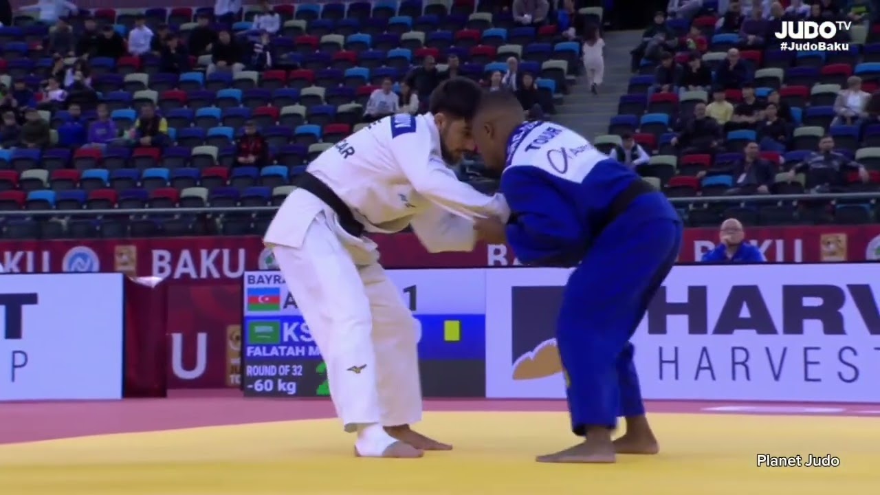 Turan BAYRAMOV 🇦🇿 🆚️ Muhammed FALATAH 🇸🇦| 1 раунд/-60кг | Большой Шлем Баку 2024