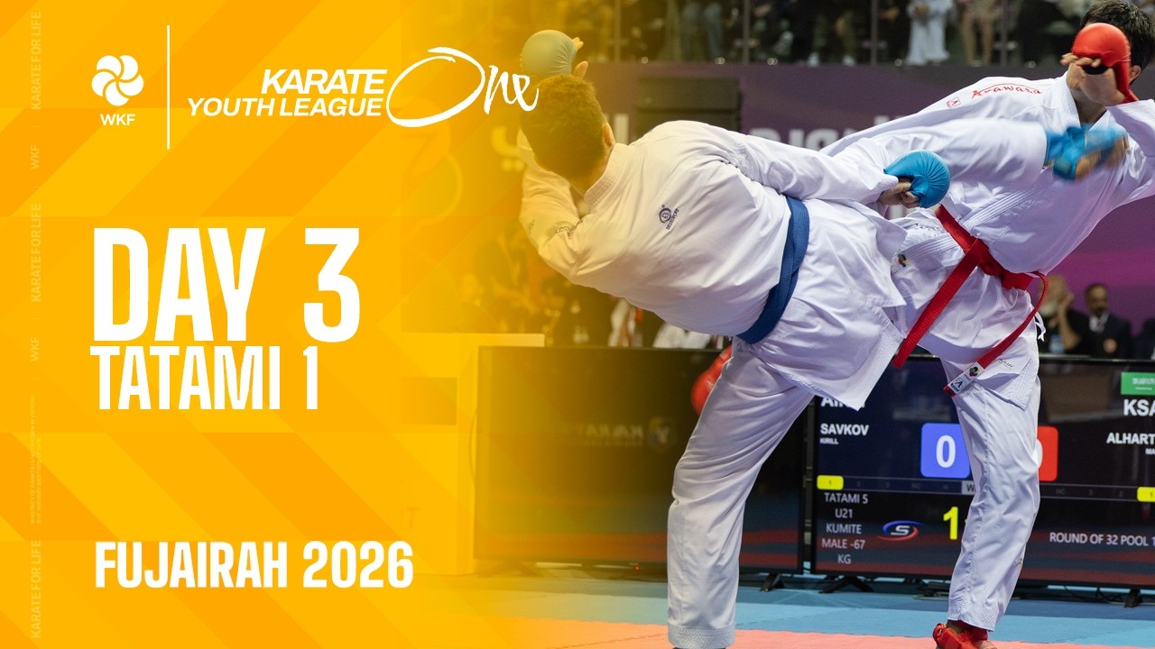 KARATE One Youth League Fujairah  | Day 3 - Tatami 1 |