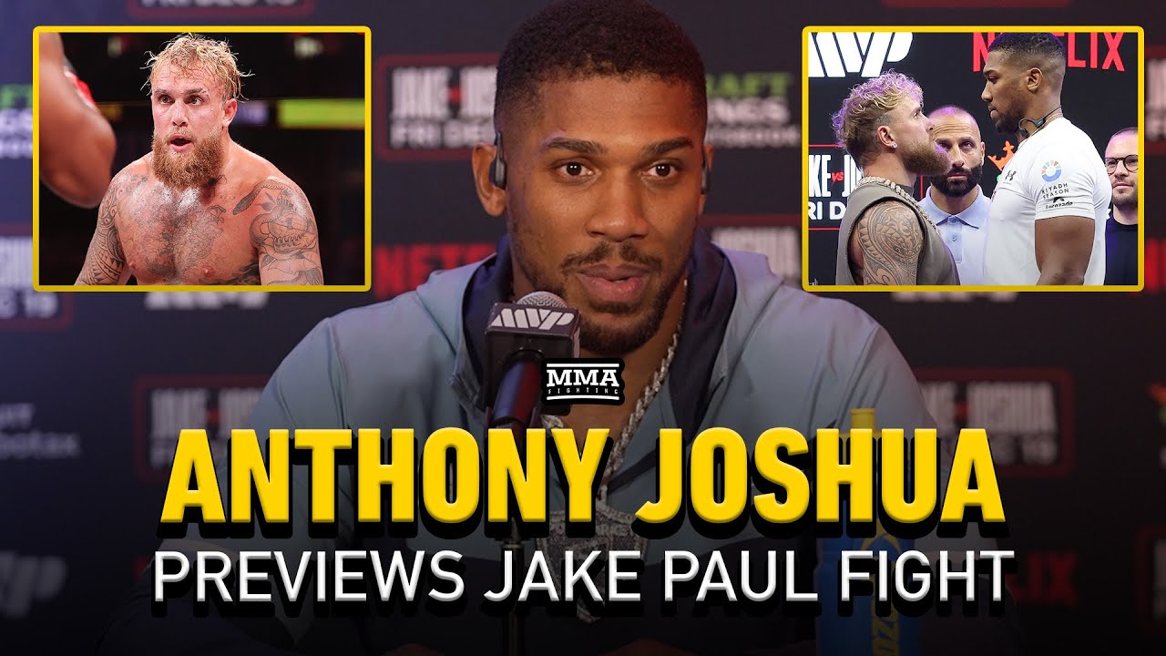Anthony Joshua On Jake Paul: 'If I Can Kill You, I Will Kill You' | MMA Fighting