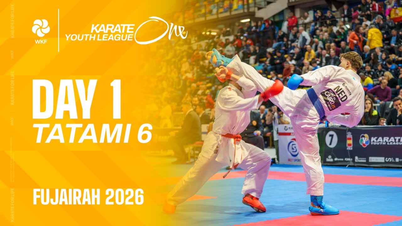 KARATE One Youth League Fujairah  | Day 1 - Tatami 6 |