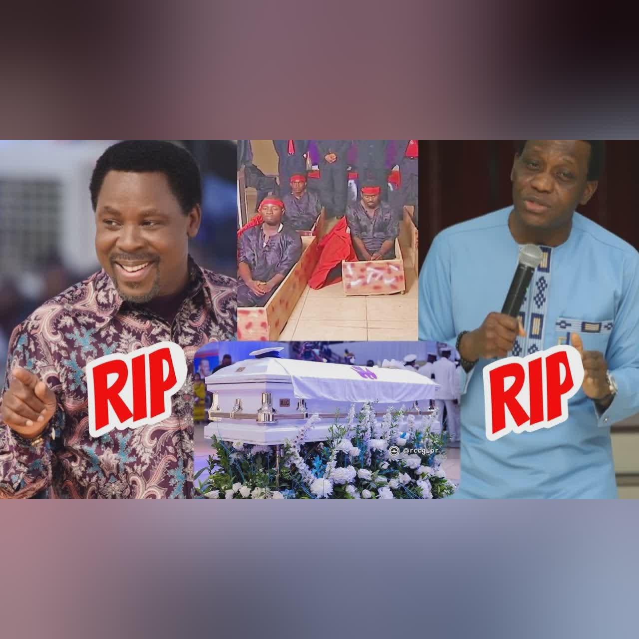 Why Prophet TB Joshua and Pastor Dare Adeboye DI£D in the same year 2021. SAD 😢