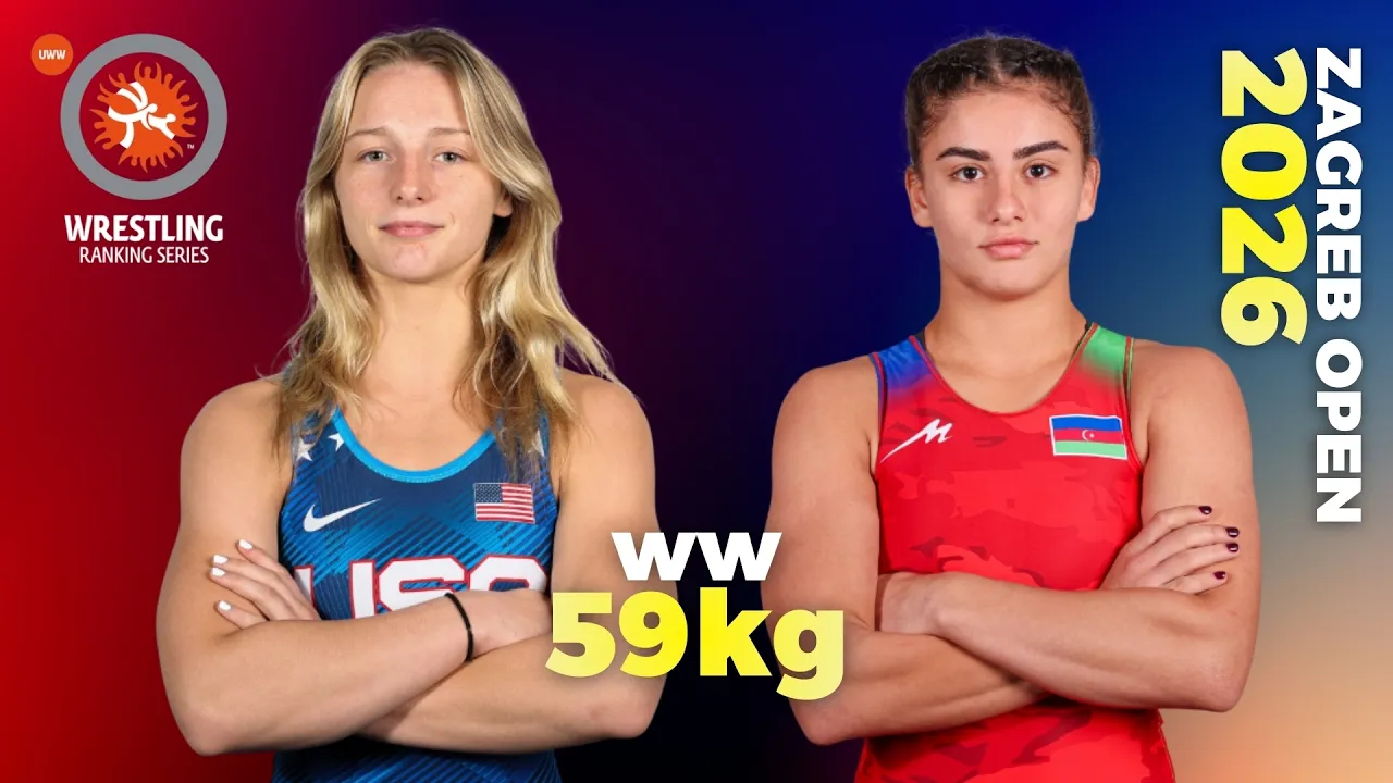 Hiunai HURBANOVA (AZE) vs. Alexis Marie JANIAK (USA). Semi Final | WW 59Kg #WrestleZagreb 2026