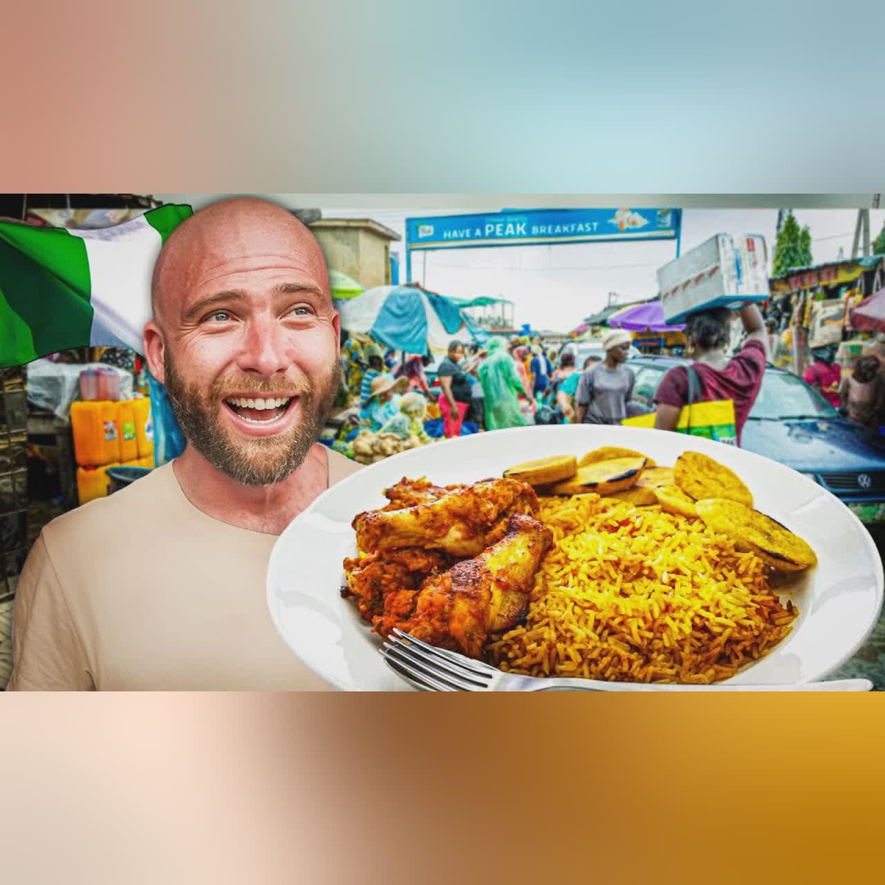 Nigerian Food Marathon!! Nigerian Dishes You Must Eat!!