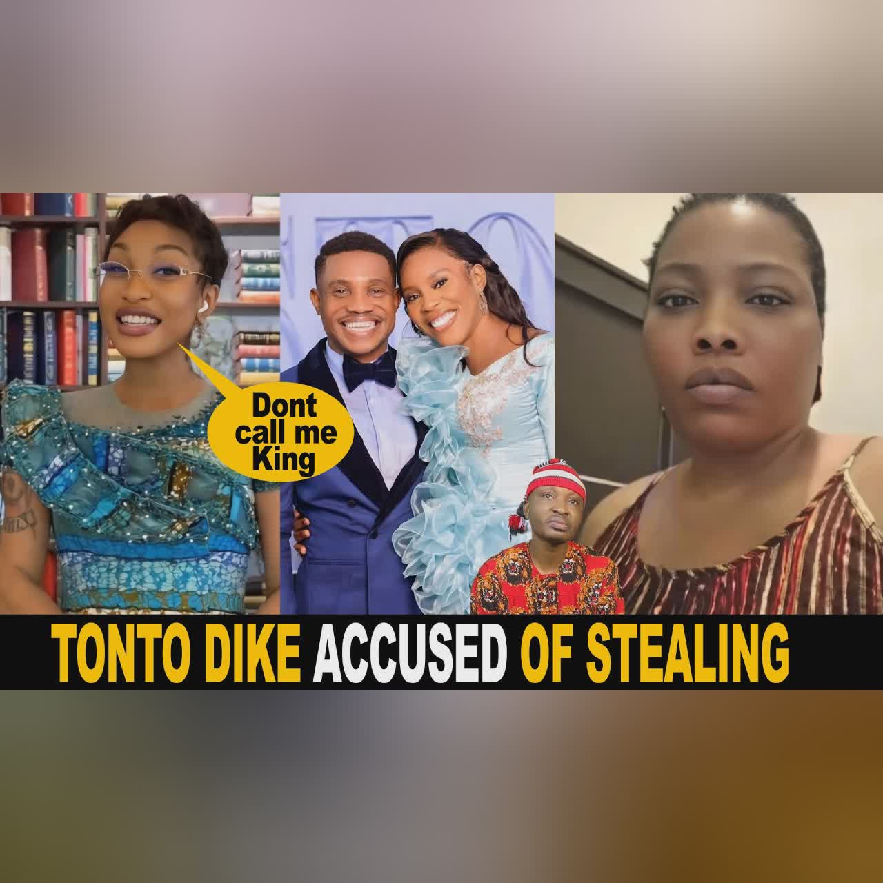 Tonto Dike Accused Of Stealing Pastor Jerry Eze's Wife Destiny With Wicthcraft By Doris Ogala