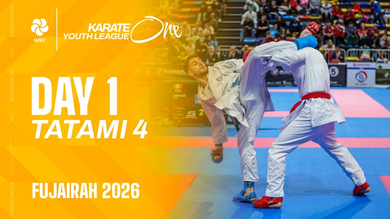 KARATE One Youth League Fujairah  | Day 1 - Tatami 4 |