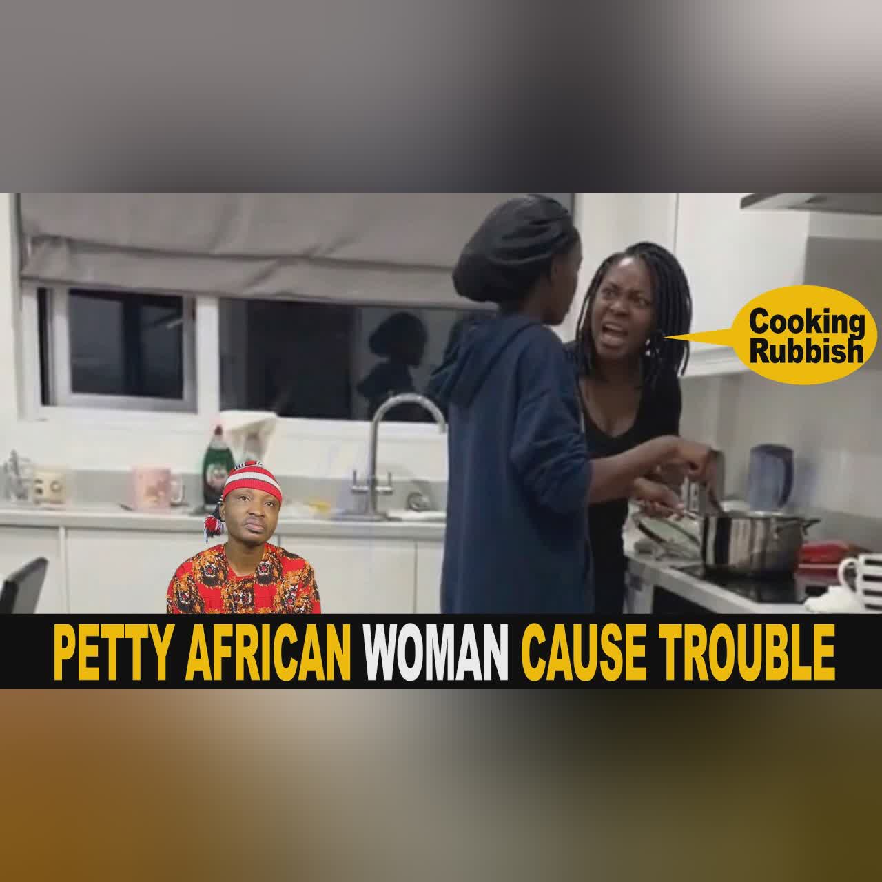 Petty African Woman Cause Trouble With British Flatmate In UK Shared Apartment Drama