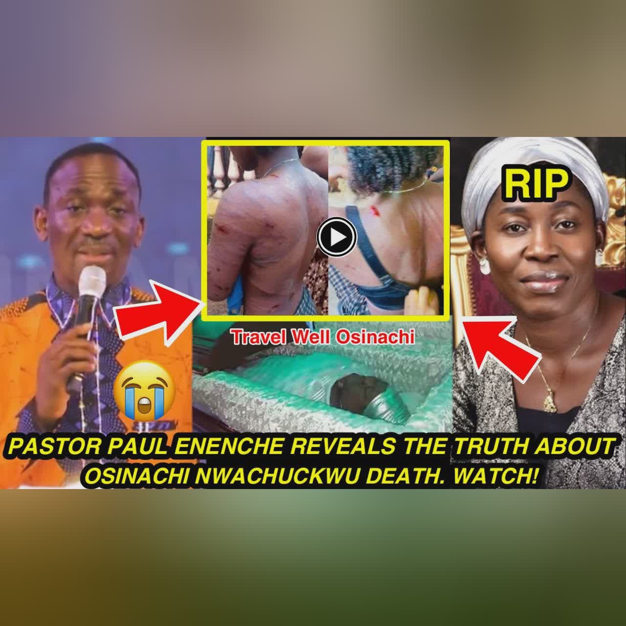 Osinachi Nwachuckwu Spiritual Father Pastor Paul Enenche Reveals The Truth About Her D£ATH 😭💔 WATCH