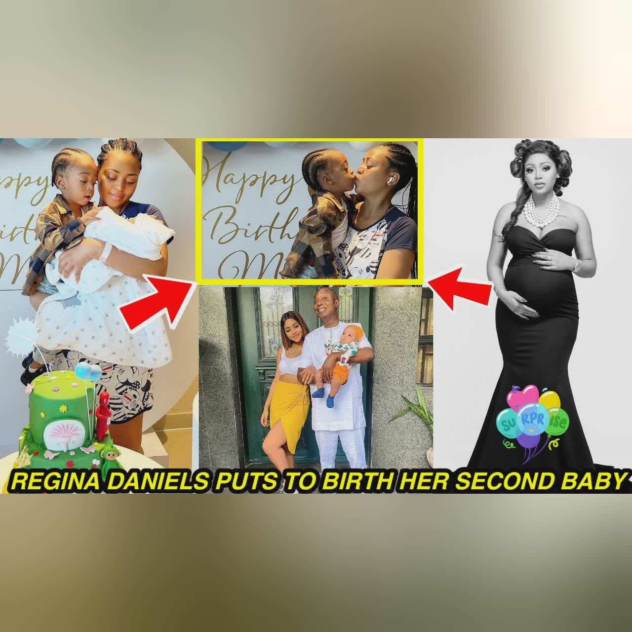 Regina Daniels And Ned Nwoko Celebrate As she gives Birth To Baby Number Two ❤. WATCH FULL VIDEO