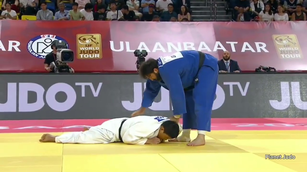 Minjong KIM 🇰🇷 🆚️ Inal TASOEV 🇷🇺 | финал /+100кг | Большой Шлем Улан-Батор 2023 