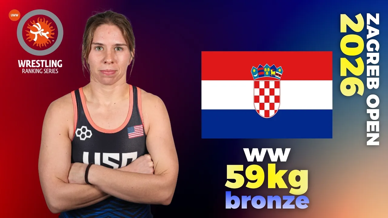 Iris Maria SLATKA (CRO) vs. Abigail Elizabeth NETTE (USA). 2026 Zagreb Open | Bronze Medal | WW 59Kg