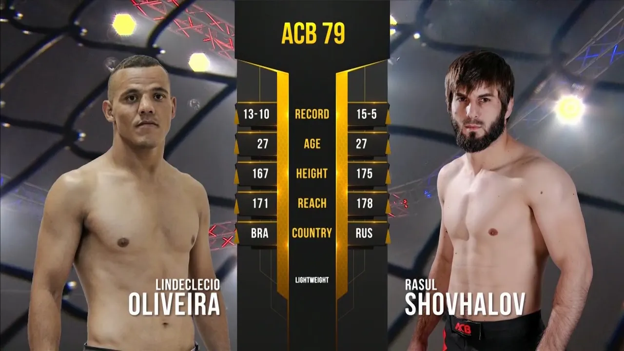 Линдеклеcио Оливейра Батиста vs. Расул Шовхалов | Lindeclecio Oliveira Batista vs. Rasul Shovhalov