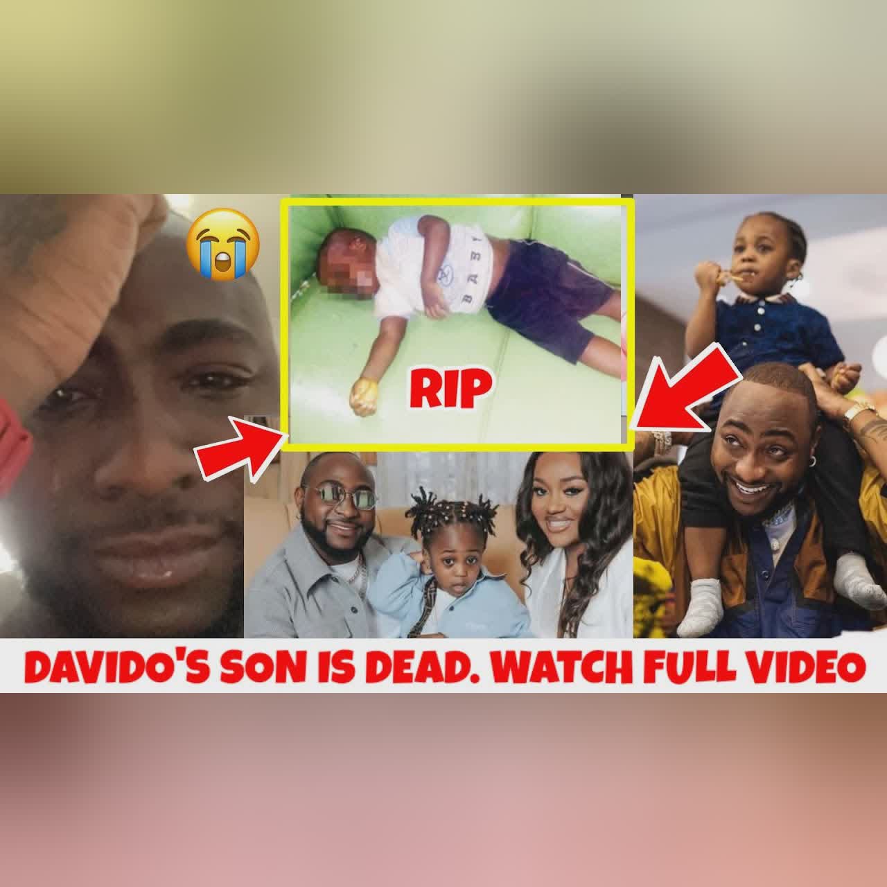 Davido Son Is DEAD ๐ญ๐ Full Video As He DROWNED To DEATH In Swimming Pool TODAY ๐ญ