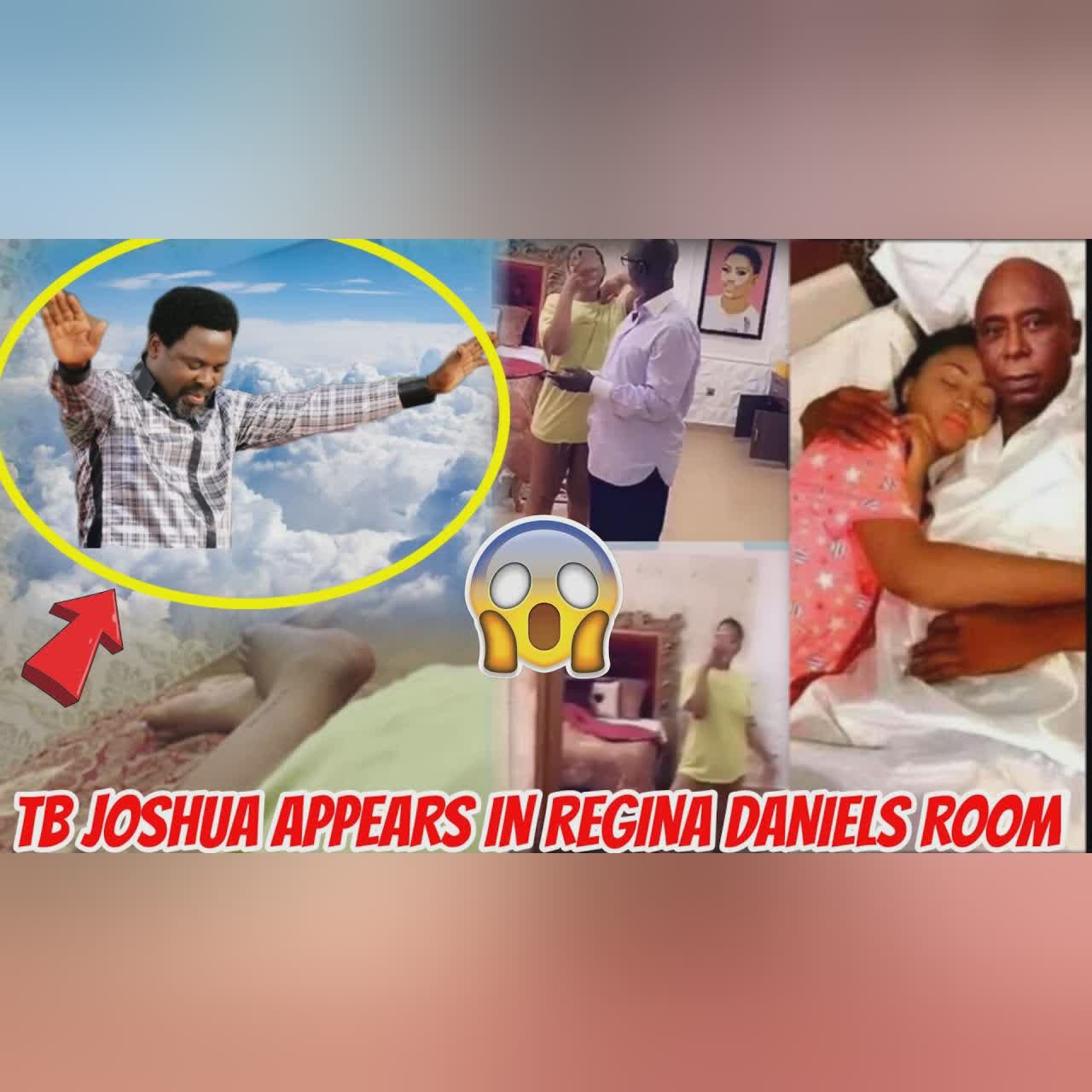 TB Joshua appears in Regina Daniels room and say this to her husband Mr Ned Nwoko ๐ณ๐