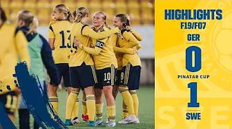 Highlights F19/07 | Tyskland-Sverige 0-1