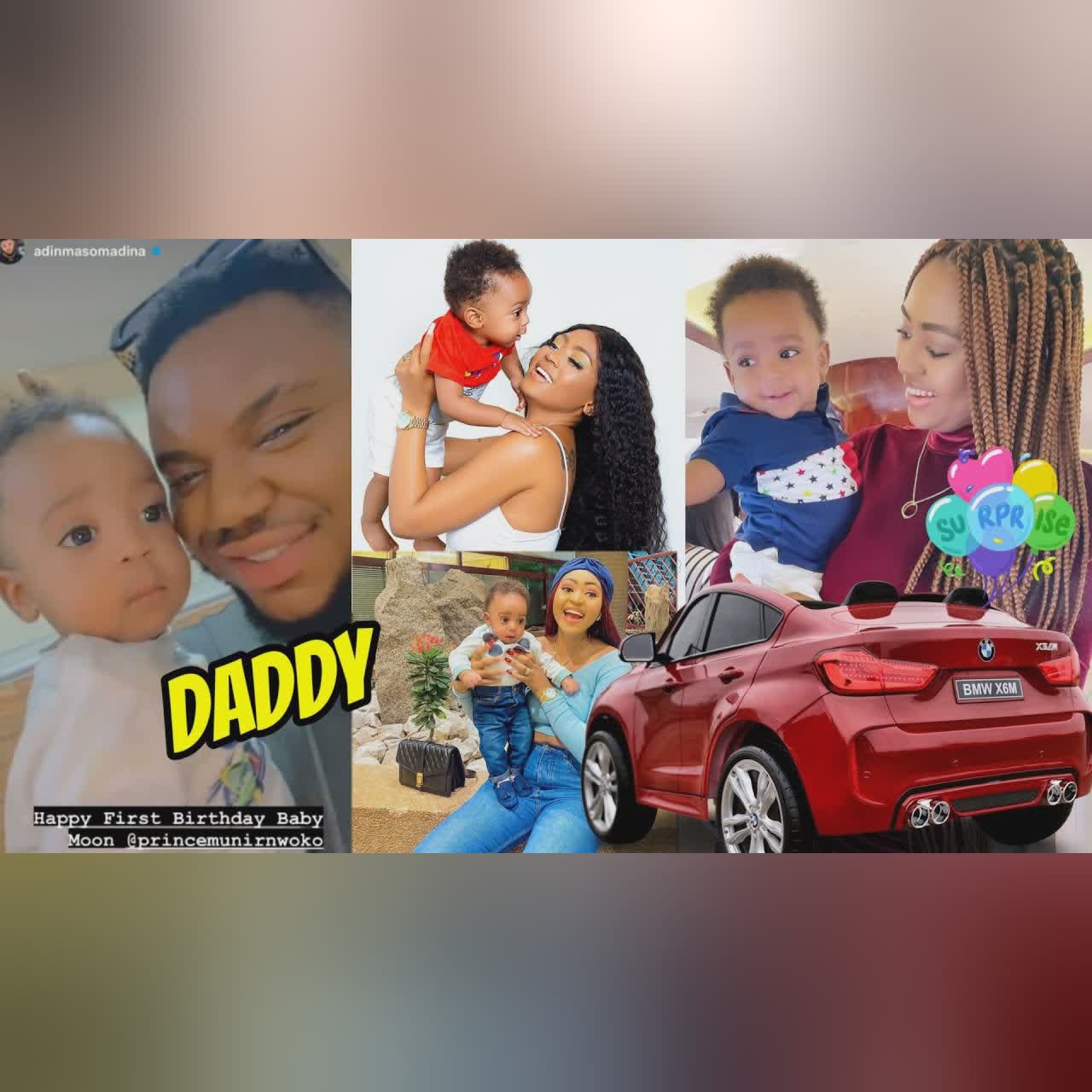 Regina Daniels Son gets expensive birthday gift from his biological father Somadina Adinma 😳😱