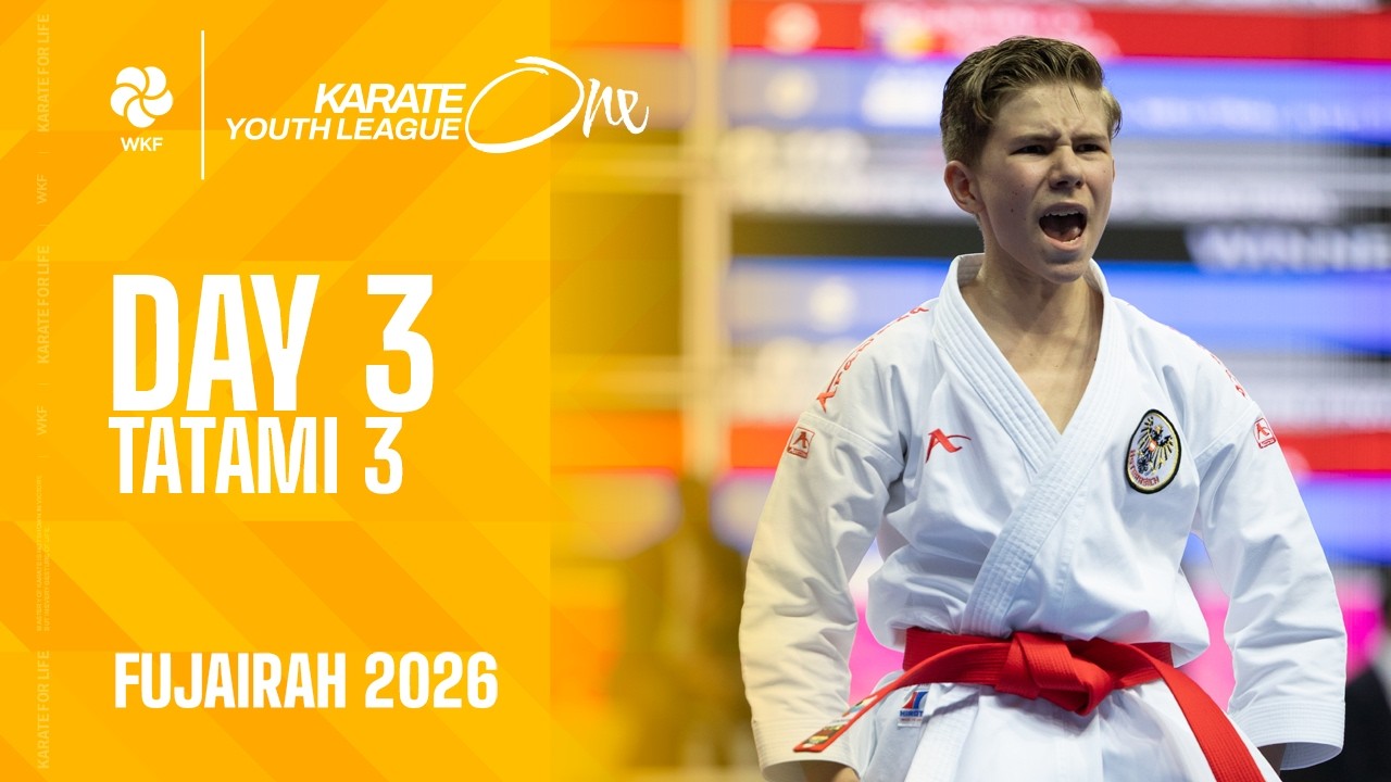 KARATE One Youth League Fujairah | Day 3 - Tatami 3 |