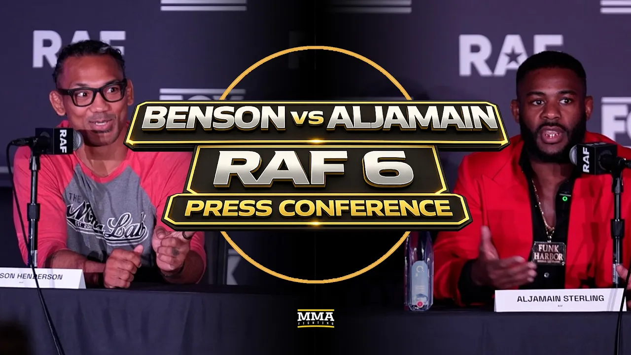 RAF 6 Press Conference: Aljamain Sterling, Benson Henderson, More | MMA Fighting
