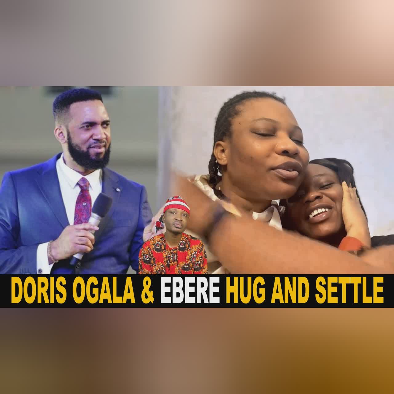 Pastor Chris Okafor Shake As Doris Ogala And Ebere Settle Fight & Hug
