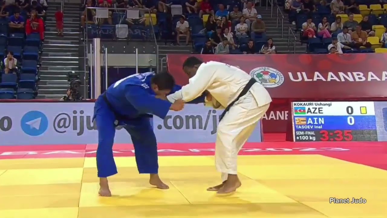 Losseni KONE 🇩🇪 🆚️ Minjong KIM 🇰🇷 | полуфинал /+100кг | Большой Шлем Улан-Батор 2023 