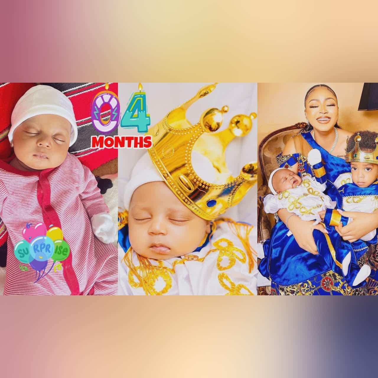 Regina Daniels And Somadina Adinma Celebrate Their Son As This Happens To Him In 4months ๐โค๏ธ