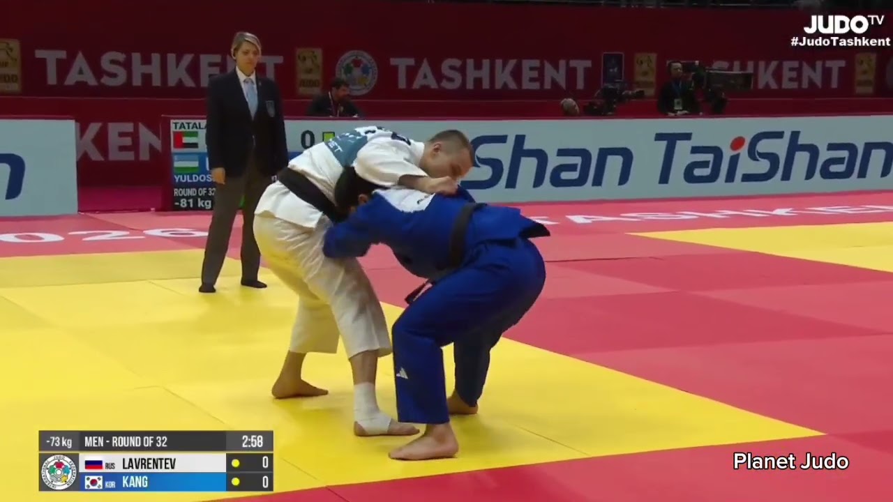 Danil LAVRENTEV 🇷🇺 🆚️ Heoncheol KANG 🇰🇷 | 1/16 финала/-73кг | Большой Шлем Ташкент 2026