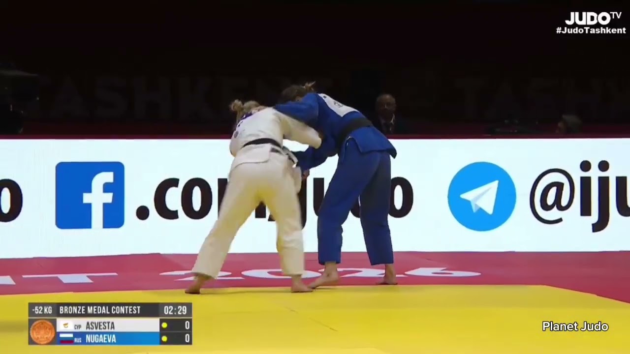 Sofia ASVESTA 🇨🇾 🆚️ Liliia NUGAEVA 🇷🇺 | схватка за бронзу/-52кг | Большой Шлем Ташкент 2026