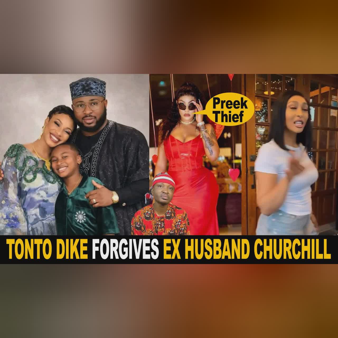 Tonto Dike Forgives Ex Husband Angela Okorie Drags Churchill's Current Wife Rose Meurer