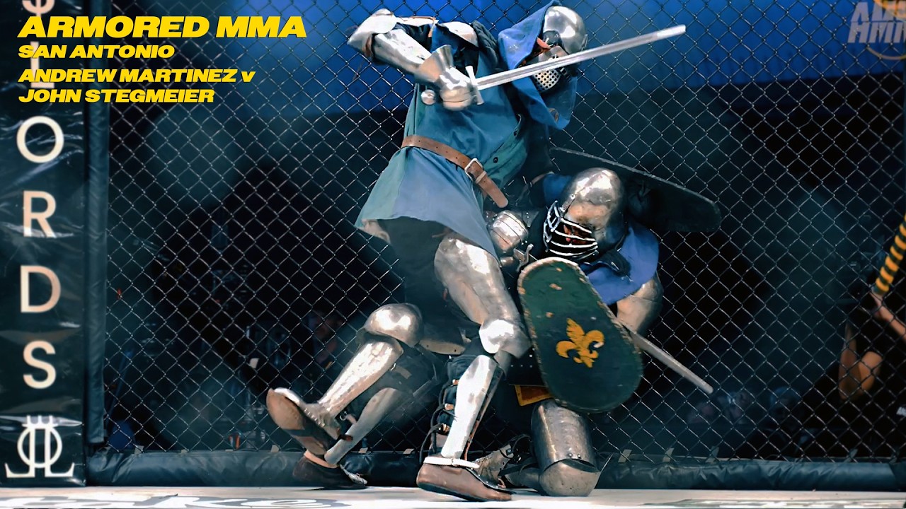 Knees to the Face! Fight almost ends with a KO!