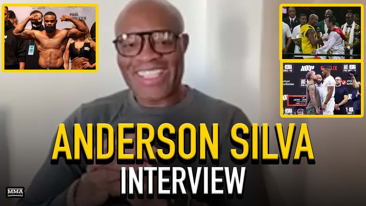 Anderson Silva On Jake Paul vs. Anthony Joshua, Tyron Woodley Matchup, History With Chael Sonnen