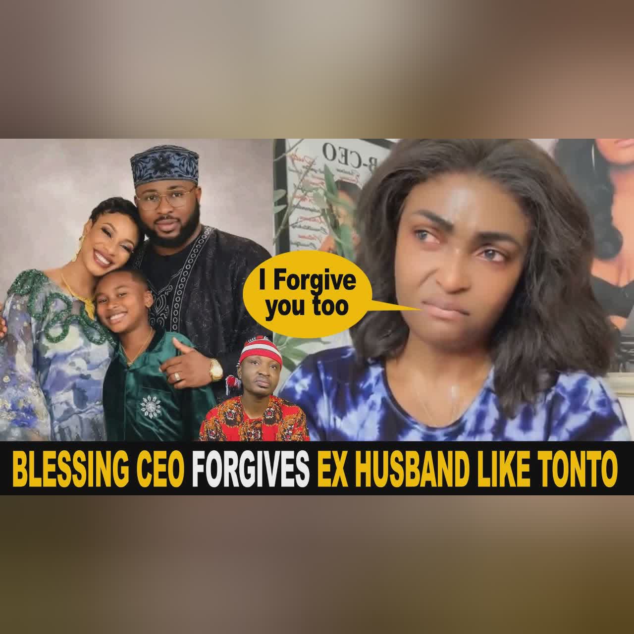 BLessing CEO Copy Tonto Dike Forgives Her Ex Husband