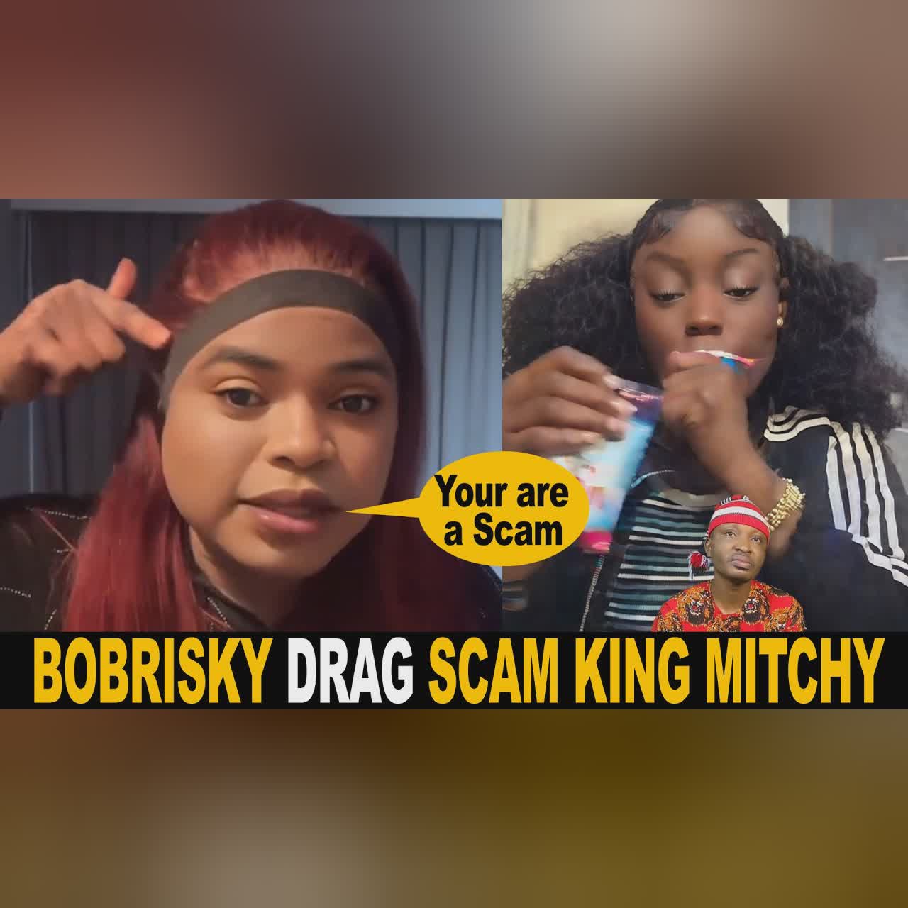Bobrisky Drag King Mitchy Calls Her A Scammer