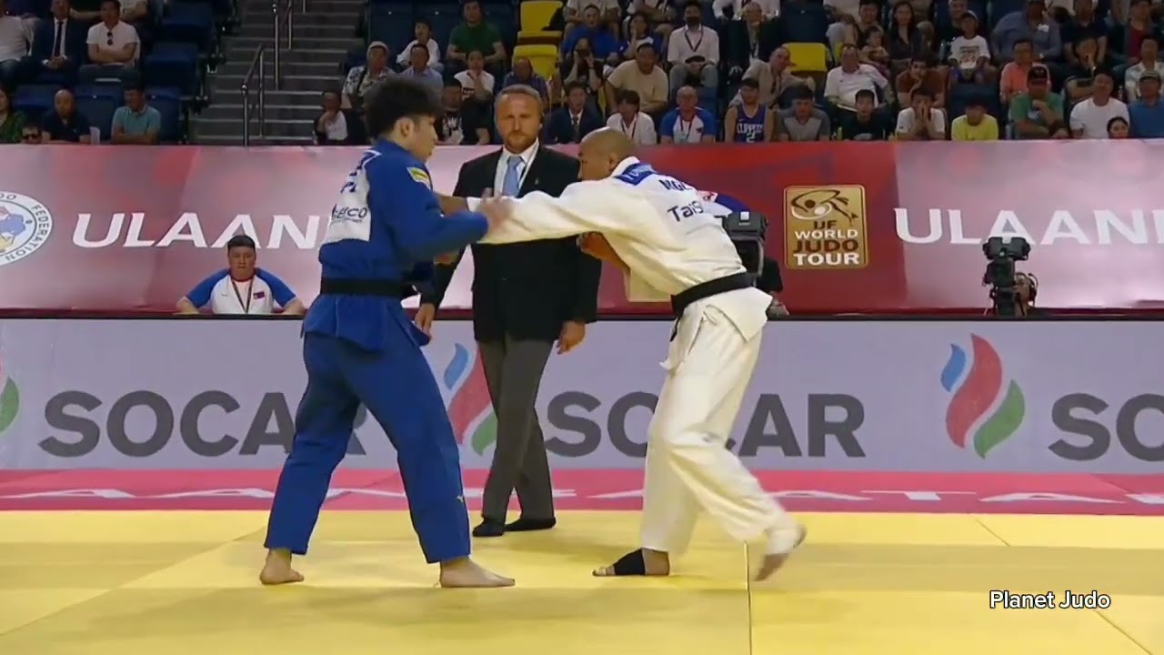 Baskhuu YONDONPERENLEI 🇲🇳 🆚️ Taikoh FUJISAKA 🇯🇵 | полуфинал /-66кг | Большой Шлем Улан-Батор 2023