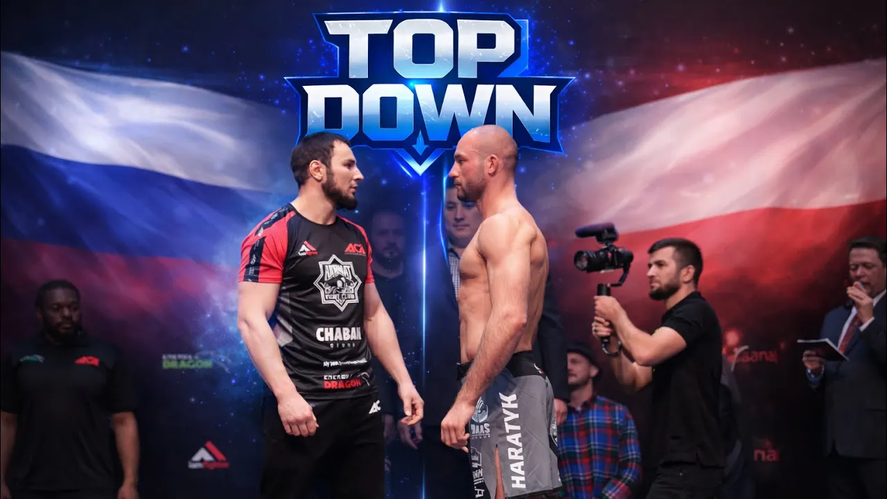 Top Down: Арби Агуев vs. Рафал Харатык | Arbi Agujev vs. Rafal Haratyk | ACA 102 - Almaty