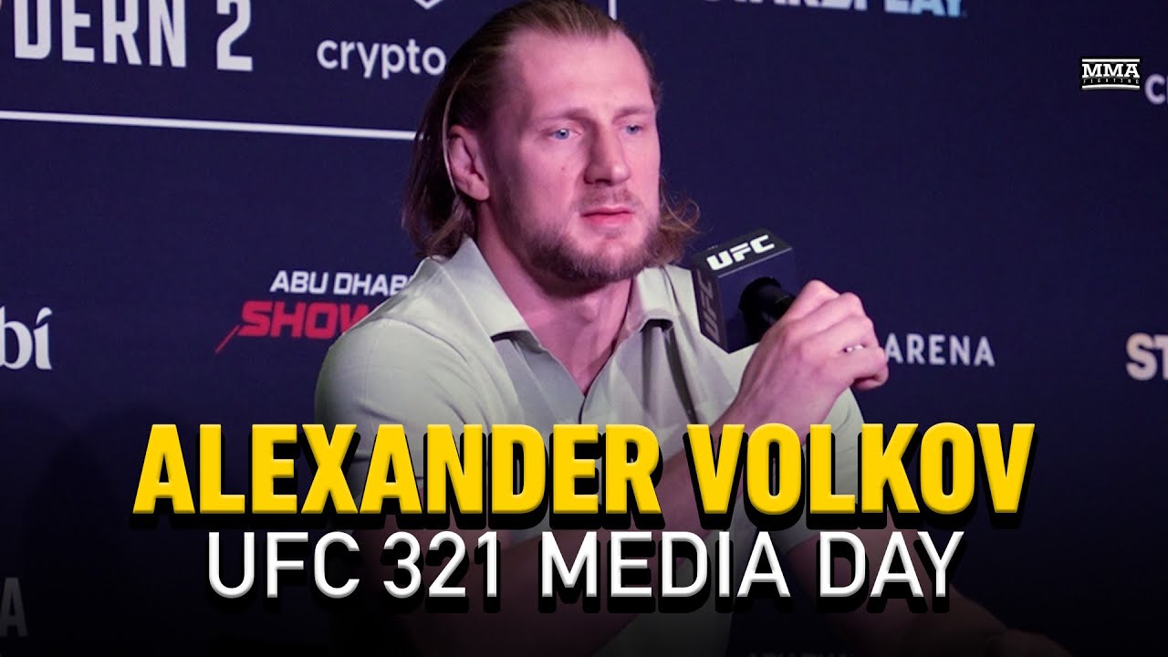 Alexander Volkov Reflects On Ciryl Gane Loss, Previews Jailton Almeida Fight | UFC 321