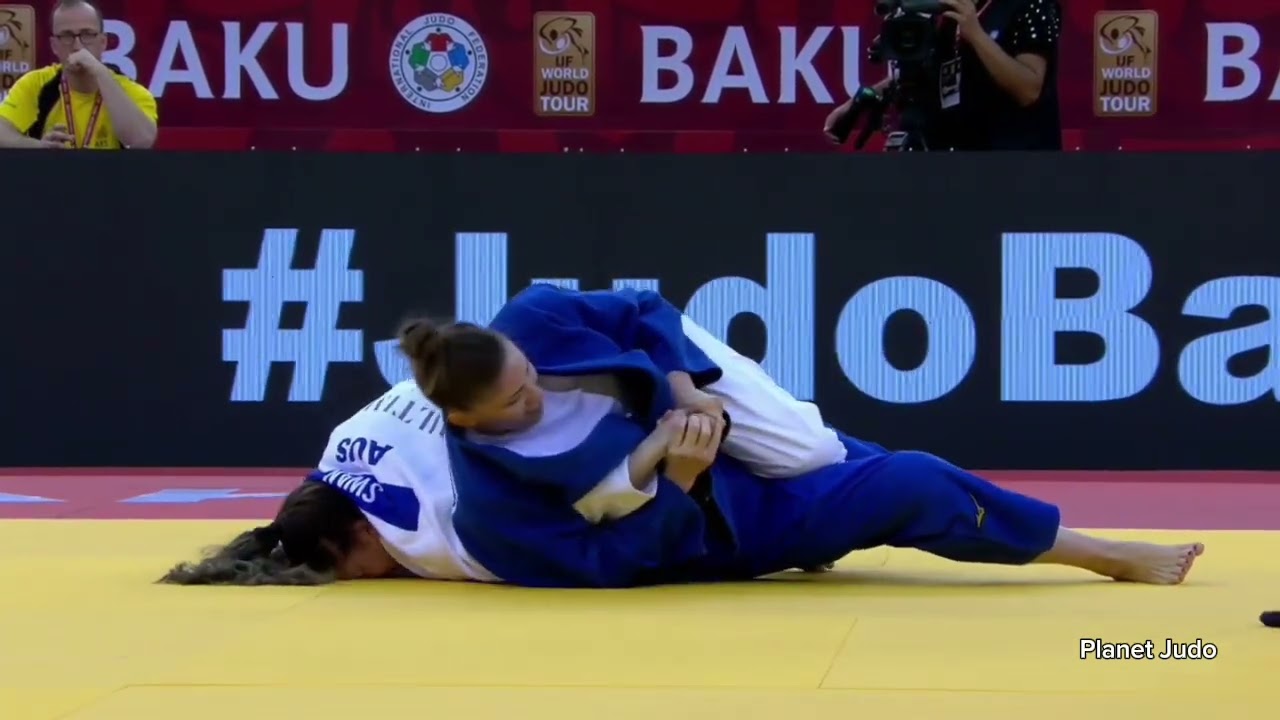 Maria SWAN 🇦🇺 🆚️ Antonina SHMELEVA 🇷🇺 | 1 раунд /-78кг | Большой Шлем Баку 2023