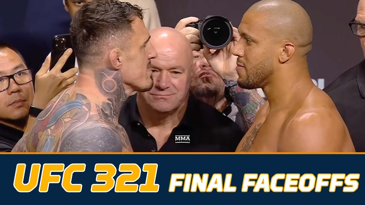 UFC 321: Aspinall vs. Gane FINAL Faceoffs | MMA Fighting