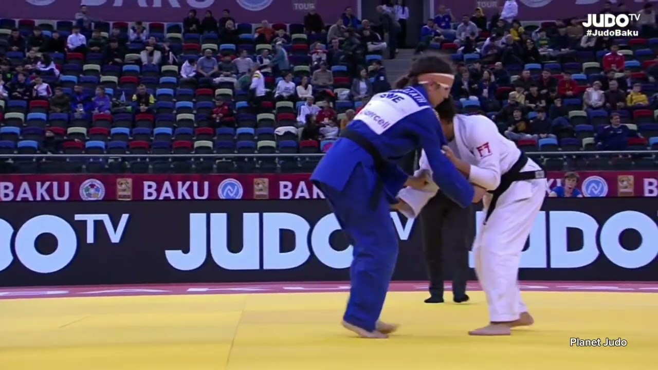 Edna CARRILLO 🇲🇽 🆚️ Tara BABULFATH 🇸🇪 | 1 раунд/-48кг | Большой Шлем Баку 2024