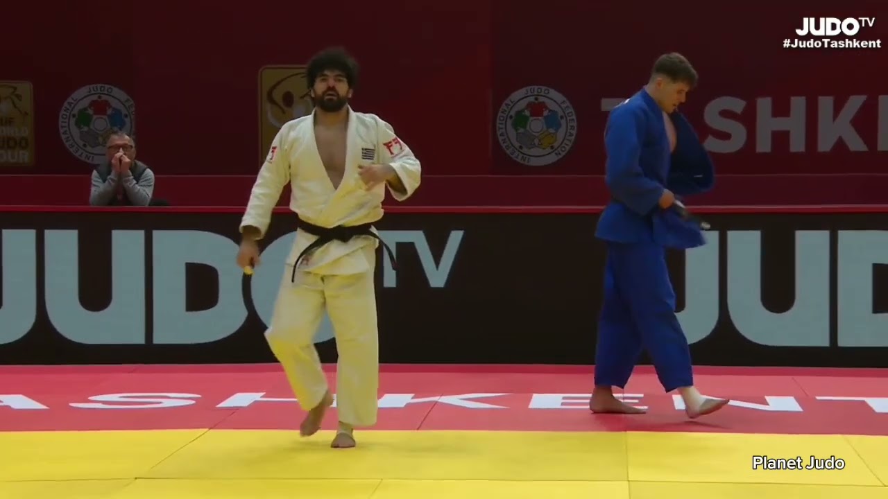 Theodoros TSELIDIS 🇬🇷 🆚️ Aliaksandr SIDORYK 🇧🇾 | 1/8финала/-90кг | Большой Шлем Ташкент 2026